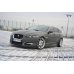 Накладки сплиттеры на пороги на Jaguar XF I Sportback S-Pack